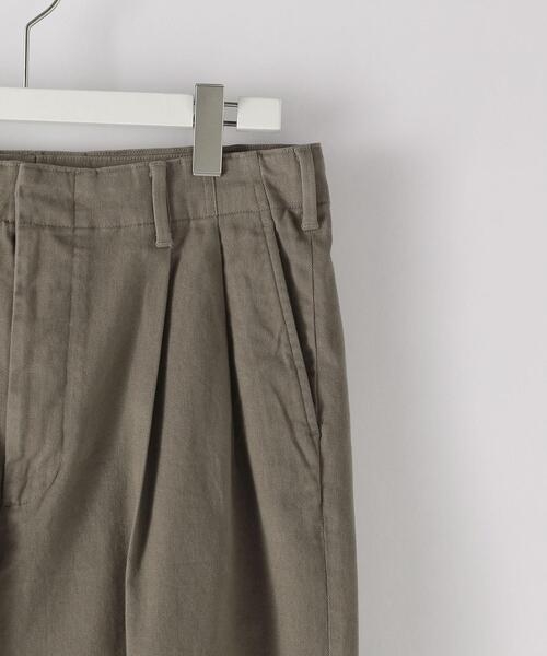 Steven Alan（スティーブンアラン）の「＜Steven Alan＞ BRSH CTN 2PLEATED SLACKS-BOLD/パンツ（その他パンツ・メンズ・ナチュラル/モカ・X-LARGE/LARGE/MEDIUM/SMALL）」の10枚目の写真