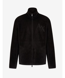 【A|X アルマーニ エクスチェンジ】ビッグAXロゴ　ジップアップスウェット ARMANI EXCHANGE（アルマーニエクスチェンジ）の「【A|X