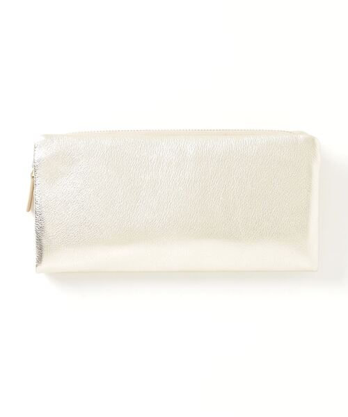 Actually（アクチュアリー）の「cow leather ロングウォレット ACT-0014（財布・レディース・ブラック/グレー/ゴールド/モカ・ONESIZE）」の4枚目の写真