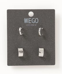 WEGO/【4点セット】フープピアス