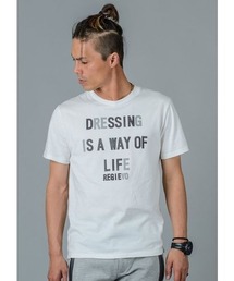 【REGIEVO】メッセージプリントTシャツ