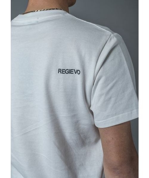 REGIEVO(レジエボ)の「【REGIEVO】メッセージプリントTシャツ(Tシャツ/カットソー・メンズ・ブラック/オフホワイト・S/M/L/XL)」の12枚目の写真