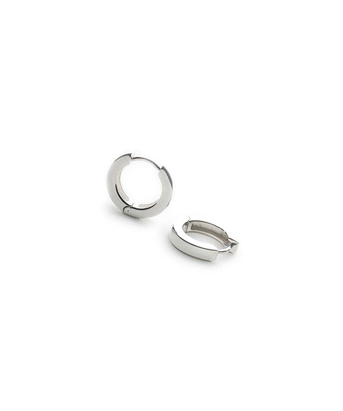 Blanche(ブランシュ)の「Blanche ブランシュ セエグメントクリッカーピアス Bonheur(ボヌール) SILVER(ピアス(両耳用)・レディース・ゴールド/シルバー・FREE)」の7枚目の写真