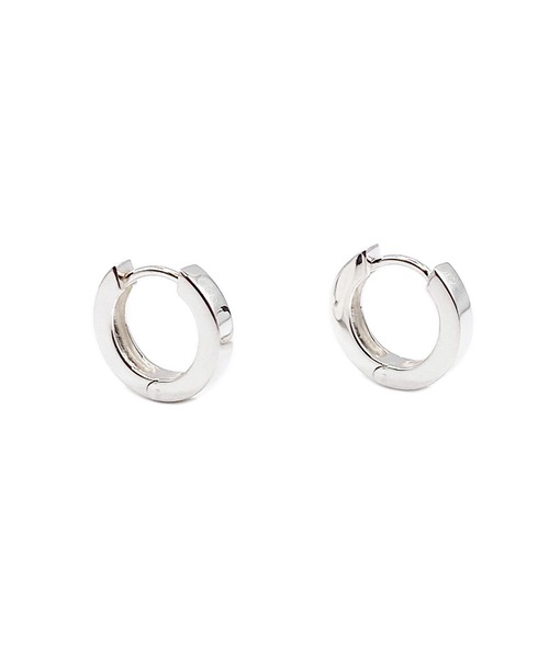 Blanche(ブランシュ)の「Blanche ブランシュ セエグメントクリッカーピアス Bonheur(ボヌール) SILVER(ピアス(両耳用)・レディース・ゴールド/シルバー・FREE)」の3枚目の写真