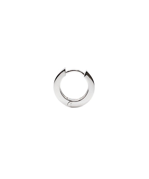 Blanche(ブランシュ)の「Blanche ブランシュ セエグメントクリッカーピアス Bonheur(ボヌール) SILVER(ピアス(両耳用)・レディース・ゴールド/シルバー・FREE)」の4枚目の写真