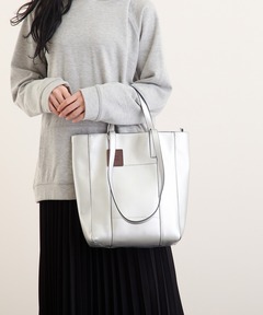 ジッパーディテールハンドバッグ / ZIPPER DETAIL HANDBAG