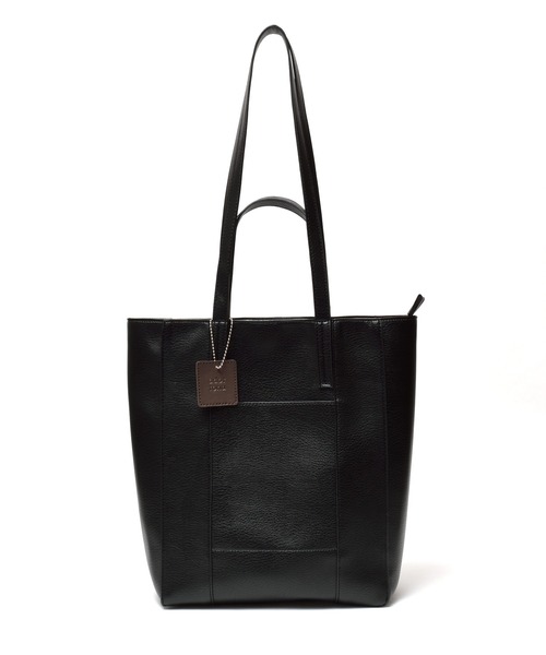 LUGG NAGG(ラグナグ)の「【addottona】 2WAY縦型大容量トートバッグ(トートバッグ・レディース・ブラック/シルバー/ベージュ・FREE)」の4枚目の写真