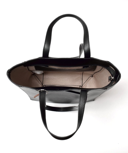 LUGG NAGG(ラグナグ)の「【addottona】 2WAY縦型大容量トートバッグ(トートバッグ・レディース・ブラック/シルバー/ベージュ・FREE)」の7枚目の写真