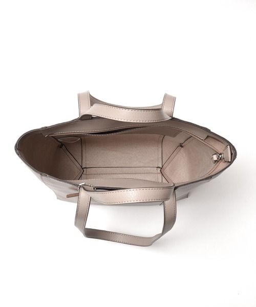 LUGG NAGG(ラグナグ)の「【addottona】 2WAY縦型大容量トートバッグ(トートバッグ・レディース・ブラック/シルバー/ベージュ・FREE)」の11枚目の写真