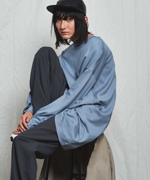 MAISON SPECIAL | 《ユニセックスアイテム》LOTUSウルトラファインスムースプライムオーバーロングカットソー 【MAISON SPECIAL/メゾンスペシャル】(Tシャツ/カットソー)