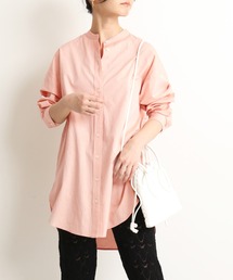 SLOBE IENA | キャンブリックスタンドカラーシャツ【手洗い可能】◆(シャツ/ブラウス)