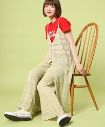 FREAK'S STORE（フリークスストア）の「【WEB限定】リネンライク透かし編みワンピース（ワンピース）」