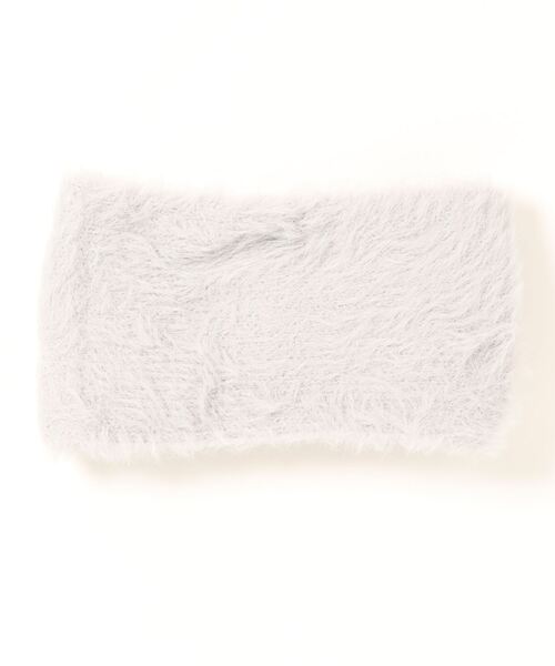 Allerleirauh（アラライラオ）の「シャギー素材ターバン（ヘアバンド・レディース・グレー/オフホワイト/ブラウン・FREE）」の4枚目の写真