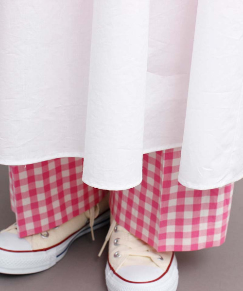 I am I in fact...（アイアムアイインファクト）の「CM80タイプライター　タック衿ワンピース（ワンピース・レディース・ブラック/ホワイト・FREE）」の14枚目の写真