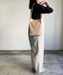 ST:ROVERETO フェイクレザー/パイソン トートバッグ