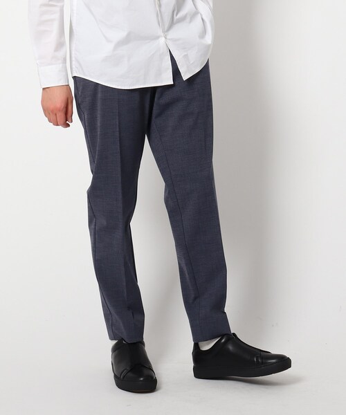 THE SHOP TK （ザ ショップ ティーケー ）の「◆【Begin5月号掲載】【CARREMAN】YOURS FIT PANTS/スラックス（その他パンツ・メンズ・ブラウン系その他/ネイビー/グレー系1/ネイビー系7・01/02/03/04/05）」の3枚目の写真