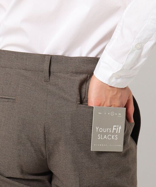 THE SHOP TK （ザ ショップ ティーケー ）の「◆【Begin5月号掲載】【CARREMAN】YOURS FIT PANTS/スラックス（その他パンツ・メンズ・ブラウン系その他/ネイビー/グレー系1/ネイビー系7・01/02/03/04/05）」の18枚目の写真
