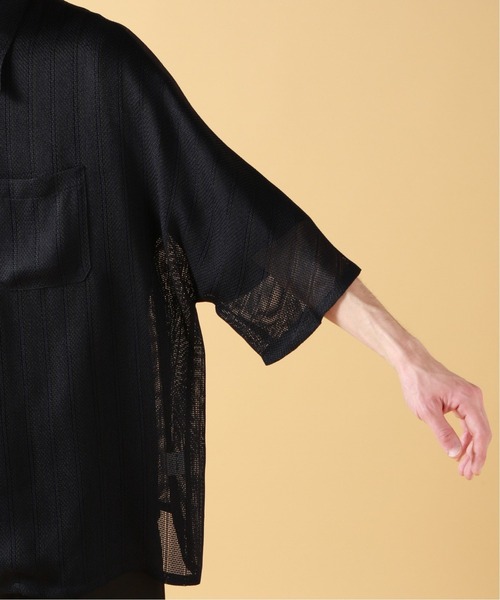 JOURNAL STANDARD relume（ジャーナルスタンダード　レリューム）の「【NOMA t.d./ノーマティーディー】N Story Shirts（シャツ/ブラウス・メンズ・ホワイト/ネイビー・MEDIUM/LARGE）」の8枚目の写真