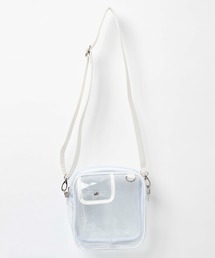 WEGO | WEGO/パイピングスクエアクリアショルダーバッグ(ショルダーバッグ)
