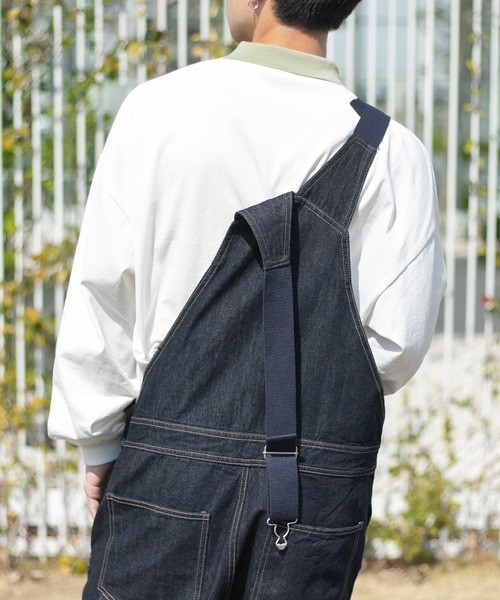 PairPair（ペアペア）の「ワンポイント刺繍カラーシャツ(ユニセックス)（Tシャツ/カットソー・メンズ・グレイッシュブルー/アイボリー/オフホワイト・MEDIUM/LARGE）」の11枚目の写真