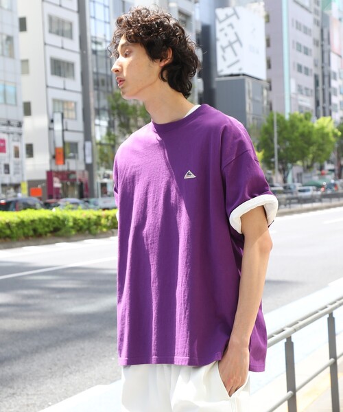 KELTY（ケルティ）の「◆【WEB限定】KELTY/ケルティー別注ビックシルエットヴィンテージライクバックプリントTEE（Tシャツ/カットソー・メンズ・オフホワイト/グリーン/ホワイト系3/パープル/チャコールグレー・01/02/03/04）」の22枚目の写真