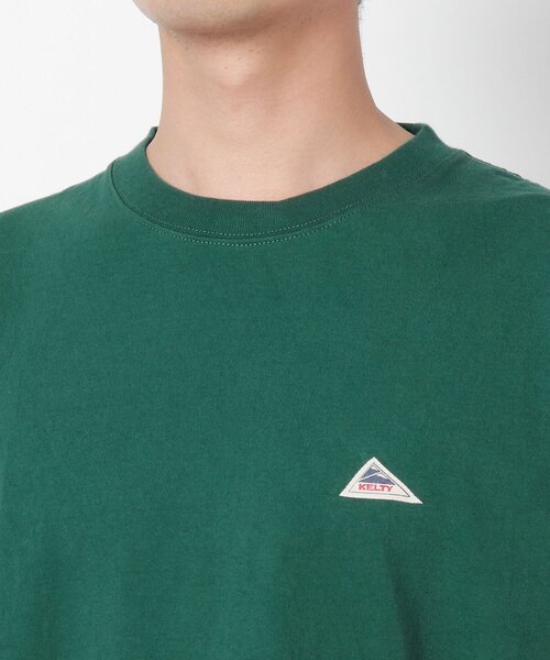 KELTY（ケルティ）の「◆【WEB限定】KELTY/ケルティー別注ビックシルエットヴィンテージライクバックプリントTEE（Tシャツ/カットソー・メンズ・オフホワイト/グリーン/ホワイト系3/パープル/チャコールグレー・01/02/03/04）」の10枚目の写真