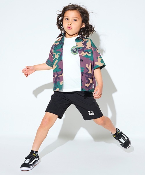 XLARGE KIDS（エクストララージキッズ）の「OGゴリラクライミングショートパンツ（その他パンツ・キッズ・ブラック/ベージュ・120cm/140cm/90cm/110cm/100cm/130cm）」の13枚目の写真