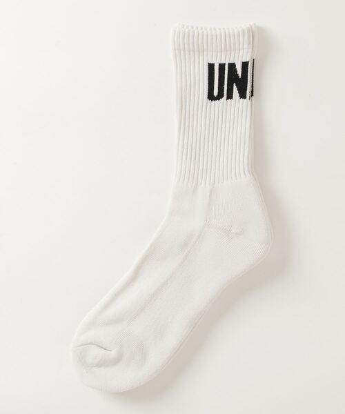 UNION（ユニオン）の「Premium Crew Socks / Big Logo UNION ユニオン ソックス 靴下（ソックス/靴下・メンズ・ホワイト/ブラック/ホワイト×イエロー/ライトグレー/ライトカーキ/カーキ系1/ブラック×ホワイト・FREE）」の9枚目の写真