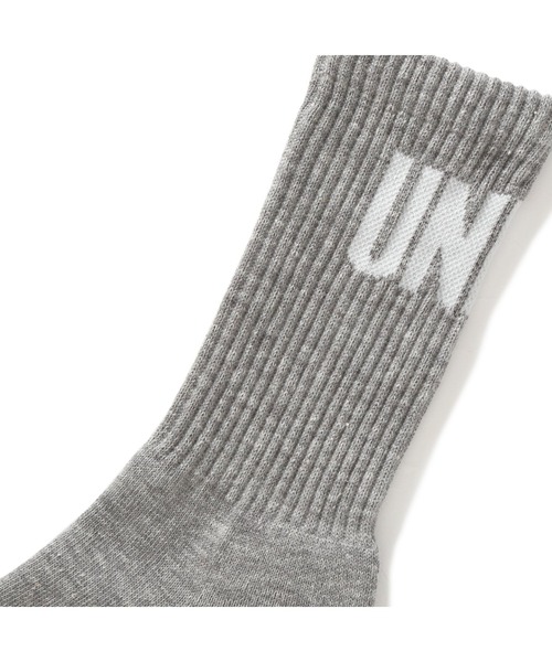 UNION（ユニオン）の「Premium Crew Socks / Big Logo UNION ユニオン ソックス 靴下（ソックス/靴下・メンズ・ホワイト/ブラック/ホワイト×イエロー/ライトグレー/ライトカーキ/カーキ系1/ブラック×ホワイト・FREE）」の13枚目の写真