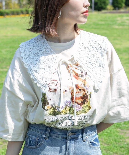 PairPair(ペアペア)の「アソートレースつけ襟(付け襟・レディース・C/A/B・FREE)」の2枚目の写真