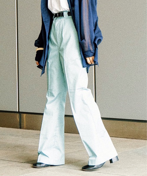 Dickies（ディッキーズ）の「【Dickies/ディッキーズ 】DICKIES for JOINTWORKSハイウエストフレアパンツ（その他パンツ・レディース・グレー/ライトブルー/ブラック/ピンク・MEDIUM/LARGE/SMALL）」の3枚目の写真
