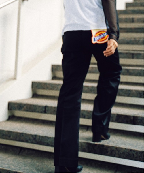 Dickies（ディッキーズ）の「【Dickies/ディッキーズ 】DICKIES for JOINTWORKSハイウエストフレアパンツ（その他パンツ・レディース・グレー/ライトブルー/ブラック/ピンク・MEDIUM/LARGE/SMALL）」の2枚目の写真