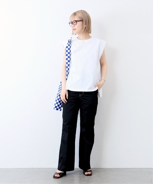 Dickies（ディッキーズ）の「【Dickies/ディッキーズ 】DICKIES for JOINTWORKSハイウエストフレアパンツ（その他パンツ・レディース・グレー/ライトブルー/ブラック/ピンク・MEDIUM/LARGE/SMALL）」の11枚目の写真