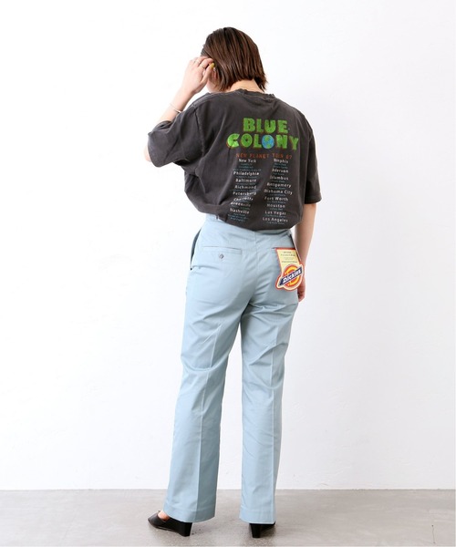 Dickies（ディッキーズ）の「【Dickies/ディッキーズ 】DICKIES for JOINTWORKSハイウエストフレアパンツ（その他パンツ・レディース・グレー/ライトブルー/ブラック/ピンク・MEDIUM/LARGE/SMALL）」の16枚目の写真