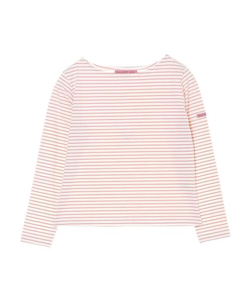 Maison de FLEUR(メゾンドフルール)の「フレンチボーダープルオーバー(Tシャツ/カットソー・レディース・ブラック/レッド/ピンク・FREE)」の16枚目の写真