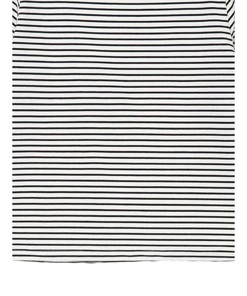 Maison de FLEUR(メゾンドフルール)の「フレンチボーダープルオーバー(Tシャツ/カットソー・レディース・ブラック/レッド/ピンク・FREE)」の7枚目の写真