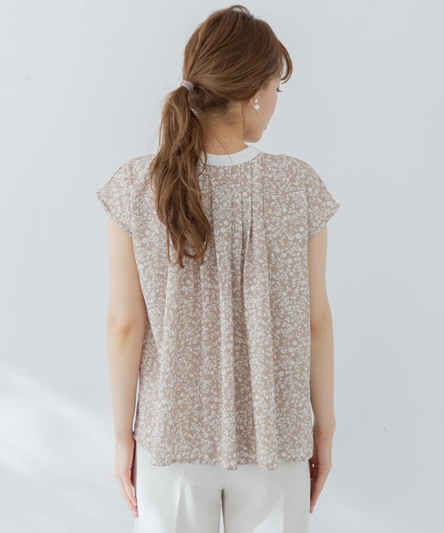 URBAN RESEARCH Sonny Label（アーバンリサーチサニーレーベル）の「2WAYフラワープリントブラウスSETUP対応（シャツ/ブラウス・レディース・ミント/ブラック/ベージュ・FREE）」の20枚目の写真