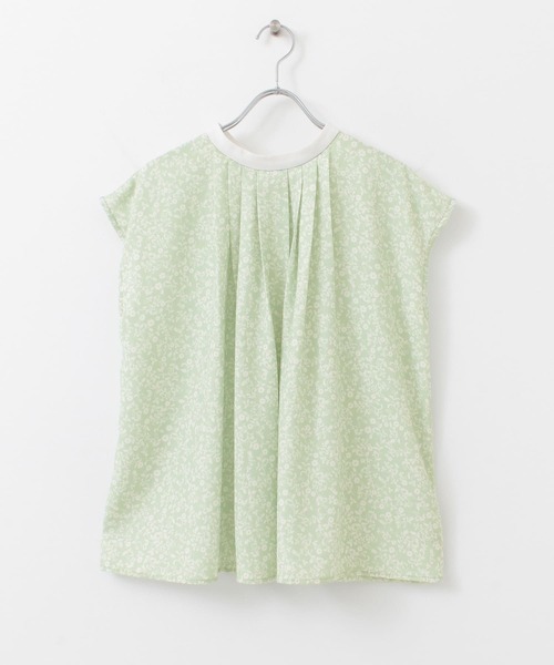 URBAN RESEARCH Sonny Label（アーバンリサーチサニーレーベル）の「2WAYフラワープリントブラウスSETUP対応（シャツ/ブラウス・レディース・ミント/ブラック/ベージュ・FREE）」の21枚目の写真