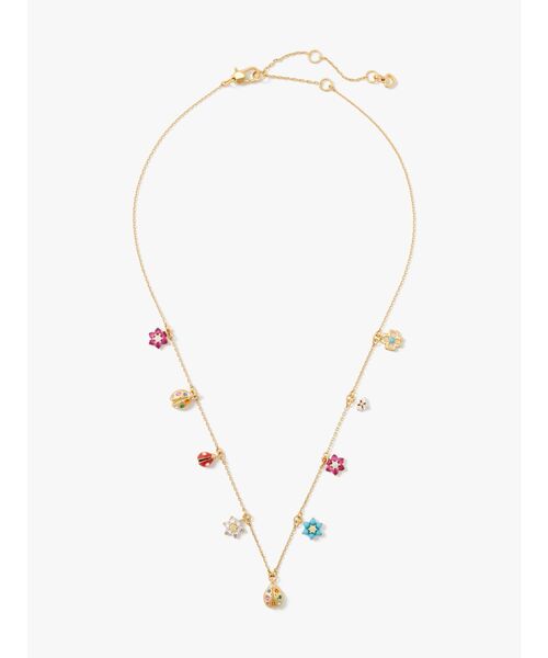 ネイチャー ウォーク レディーバグ チャーム ネックレス（ネックレス）｜kate spade new york（ケイトスペード ニューヨーク