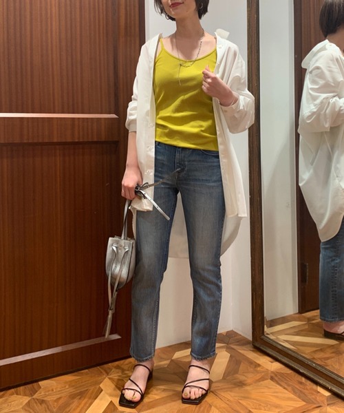 LOUNGEDRESS(ラウンジドレス)の「オーバーフィットシャツ(シャツ/ブラウス・レディース・ブルー/オフホワイト/ブラック・FREE)」の17枚目の写真