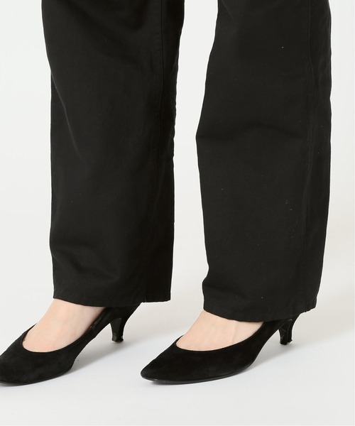 JOURNAL STANDARD(ジャーナルスタンダード)の「コットンリネンツイルオーバーオール◆(サロペット/オーバーオール・レディース・ブラック/ナチュラル・38/36)」の22枚目の写真