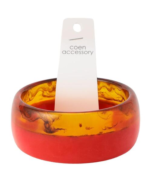 coen（コーエン）の「カラーブロックバングル（バングル/リストバンド・レディース・オリーブ/ホワイト/レッド/ライム・FREE）」の11枚目の写真