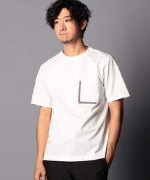 配色ポケット付き Tシャツ