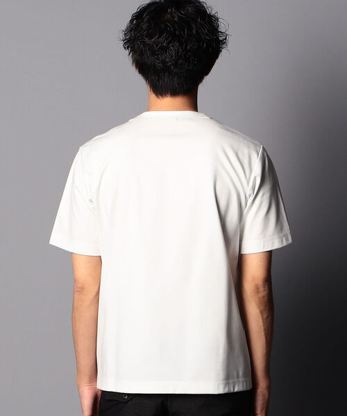 Stutostein Nolley's（シュテットシュタインノーリーズ）の「配色ポケット付き Tシャツ（Tシャツ/カットソー・メンズ・ブラック/ホワイト・SMALL/MEDIUM/LARGE）」の8枚目の写真