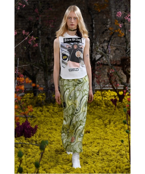 RAF SIMONS(ラフシモンズ)の「Straight fit skirt(スカート・レディース・イエロー系その他・34)」の1枚目の写真