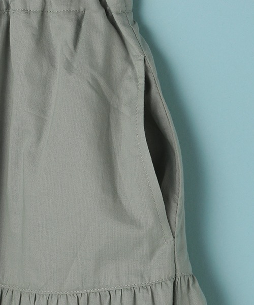 Lindsay(リンジィ)の「ティアードスカート(スカート・キッズ・ライトベージュ/オフホワイト/ライトカーキ・160cm/150cm/140cm)」の10枚目の写真