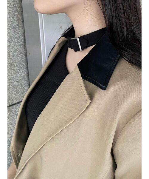 個性的♡レオタードみたい　ダブルボタンジャケット　ベルト付　vintage珍品 LADY LIKE ジャケット テーラードジャケット ゴールド4つボタン