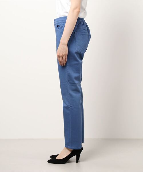 miniyu（ミニュウ）の「【NIMES】テーパードカラーパンツ（その他パンツ・レディース・ホワイト/ブルー/ネイビー・1）」の4枚目の写真