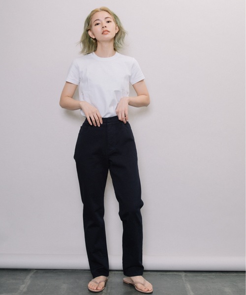 miniyu（ミニュウ）の「【NIMES】テーパードカラーパンツ（その他パンツ・レディース・ホワイト/ブルー/ネイビー・1）」の12枚目の写真