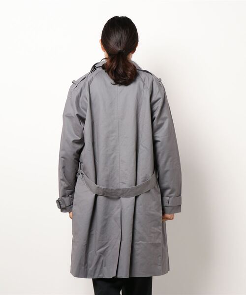 minsobi（ミンソビ）の「トレンチコート（トレンチコート・メンズ・グレー・FREE）」の4枚目の写真